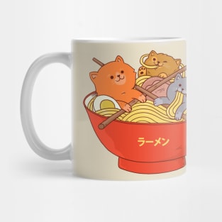 Ramen and cats Mug